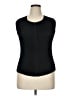 Monroe and Main 100% Polyester Black Sleeveless Top Size 1X - photo 1
