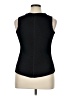 Monroe and Main 100% Polyester Black Sleeveless Top Size 1X - photo 2