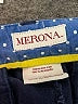 Merona 100% Cotton Solid Blue Shorts Size 4 - photo 3