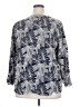 Solitaire 100% Rayon Blue 3/4 Sleeve T-Shirt Size 2X - photo 2
