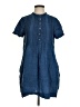 Faherty Blue Casual Dress Size S - photo 1