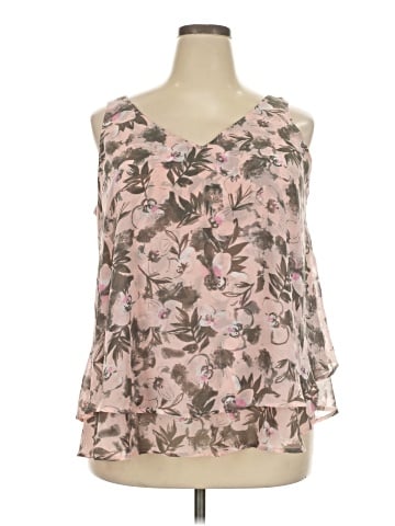 Lane Bryant Outlet Sleeveless Blouse (view 1)