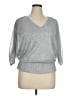 Chaus Silver 3/4 Sleeve Top Size XL - photo 1