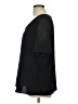 NY Collection 100% Polyester Black Short Sleeve Blouse Size L (estimated) - photo 5