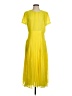 J.Crew 100% Polyester Yellow Cocktail Dress Size 4 - photo 1