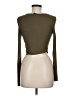 The Range Solid Green Long Sleeve Top Size M - photo 2