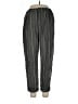 Free People Stripes Gray Casual Pants Size 10 - photo 1