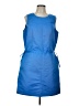 SoCa by St. John Blue Casual Dress Size L - photo 1