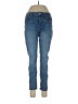 Express Solid Blue Jeans Size 12 - photo 1