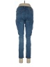 Express Solid Blue Jeans Size 12 - photo 2