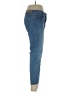 Express Solid Blue Jeans Size 12 - photo 4