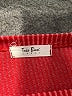 Tres Bien U.S.A. Graphic Red Pullover Sweater Size L (estimated) - photo 7