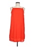 Everly 100% Polyester Solid Orange Casual Dress Size M - photo 1