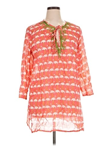 Rock Flower Paper 3/4 Sleeve Blouse (view 1)