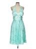 Assorted Brands Teal Cocktail Dress Size L - photo 1