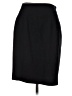 Gianni 100% Wool Solid Black Wool Skirt Size 6 - photo 2