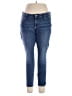 Old Navy Solid Blue Jeans Size 16 - photo 1