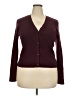 Nine West Burgundy Cardigan Size XXL - photo 1