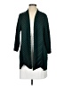 Chico's 100% Polyester Chevron-herringbone Green Blazer Size S - photo 1