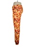 Modern Lux Print Orange Active Pants Size XL - photo 5