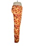 Modern Lux Print Orange Active Pants Size XL - photo 4
