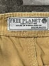 Free Planet 100% Cotton Solid Tan Khaki Shorts Size 5 - photo 3