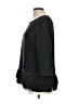 Sail to Sable Black 3/4 Sleeve Blouse Size L - photo 5