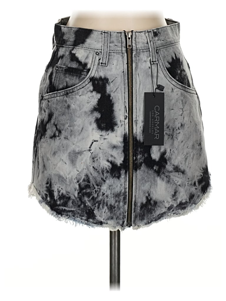 Carmar Denim Skirt In Gray
