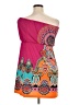 Bongo Paisley Pink Cocktail Dress Size XL - photo 2
