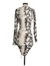 Just Fab Silver Cocktail Dress Size S - photo 2
