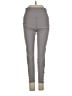 Apana Solid Gray Purple Active Pants Size S - photo 2