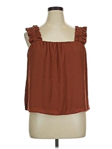 Melrose and Market Sleeveless Blouse (view 1)
