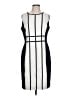 Calvin Klein Graphic White Cocktail Dress Size 12 - photo 1