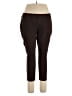 Zac & Rachel Solid Brown Active Pants Size XL (petite) - photo 1