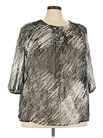 Avenue 3/4 Sleeve Blouse (view 1)