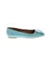 Journee Collection Color Block Teal Flats Size 7 1/2 - photo 1