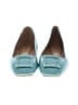 Journee Collection Color Block Teal Flats Size 7 1/2 - photo 2