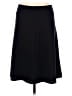 Lands' End Solid Black Casual Skirt Size Med Petite - photo 2