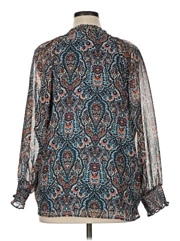 Philosophy Republic Clothing Long Sleeve Blouse (view 2)