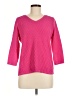 Talbots Outlet 100% Cotton Pink Pullover Sweater Size M (petite) - photo 1