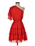 WAYF 100% Polyester Solid Red Cocktail Dress Size XS - photo 1