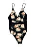 Cupshe Floral Black One Piece Swimsuit Size S - photo 1