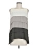 Alfani 100% Polyester Gray Sleeveless Blouse Size 6 - photo 1