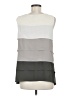 Alfani 100% Polyester Gray Sleeveless Blouse Size 6 - photo 2