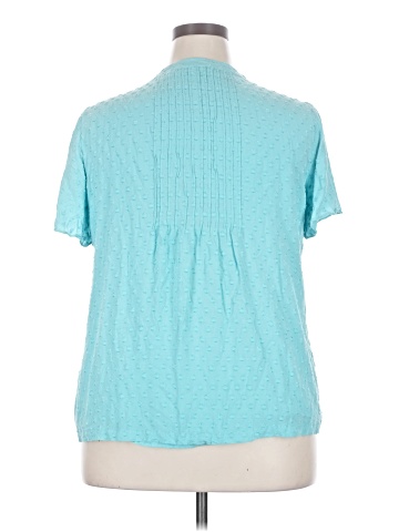 Soft Surroundings Short Sleeve Blouse (view 2)