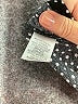 Monteau Polka Dots Black 3/4 Sleeve Blouse Size XL - photo 5