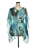 Chico's Teal Poncho Size Lg - XL - photo 1