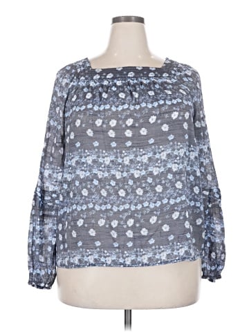 LC Lauren Conrad Long Sleeve Blouse (view 1)