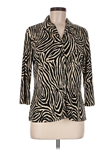 Apostrophe 3/4 Sleeve Blouse (view 1)
