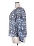 LC Lauren Conrad 100% Polyester Blue Long Sleeve Blouse Size XXL - photo 5